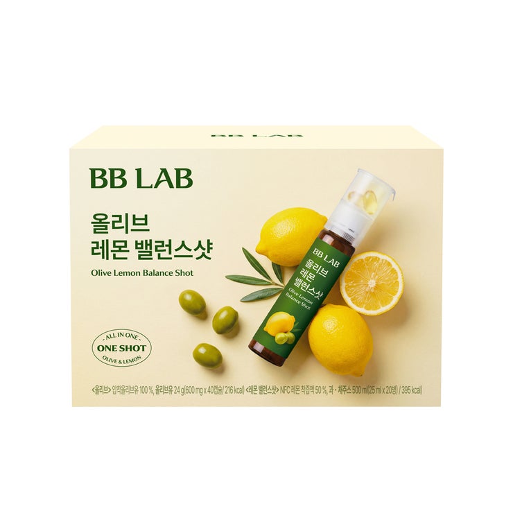 뉴트리원 BB Lab 올리브 레몬 밸런스샷 20병x 216 뉴트리원 BB Lab 올리브 레몬 밸런스샷 20병x 216