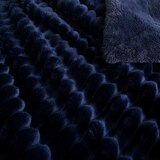 Life Comfort 텍스처 담요 152x177cm - 네이비 Life Comfort 텍스처 담요 152x177cm - 네이비