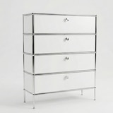 더원 모듈 4단 서랍장