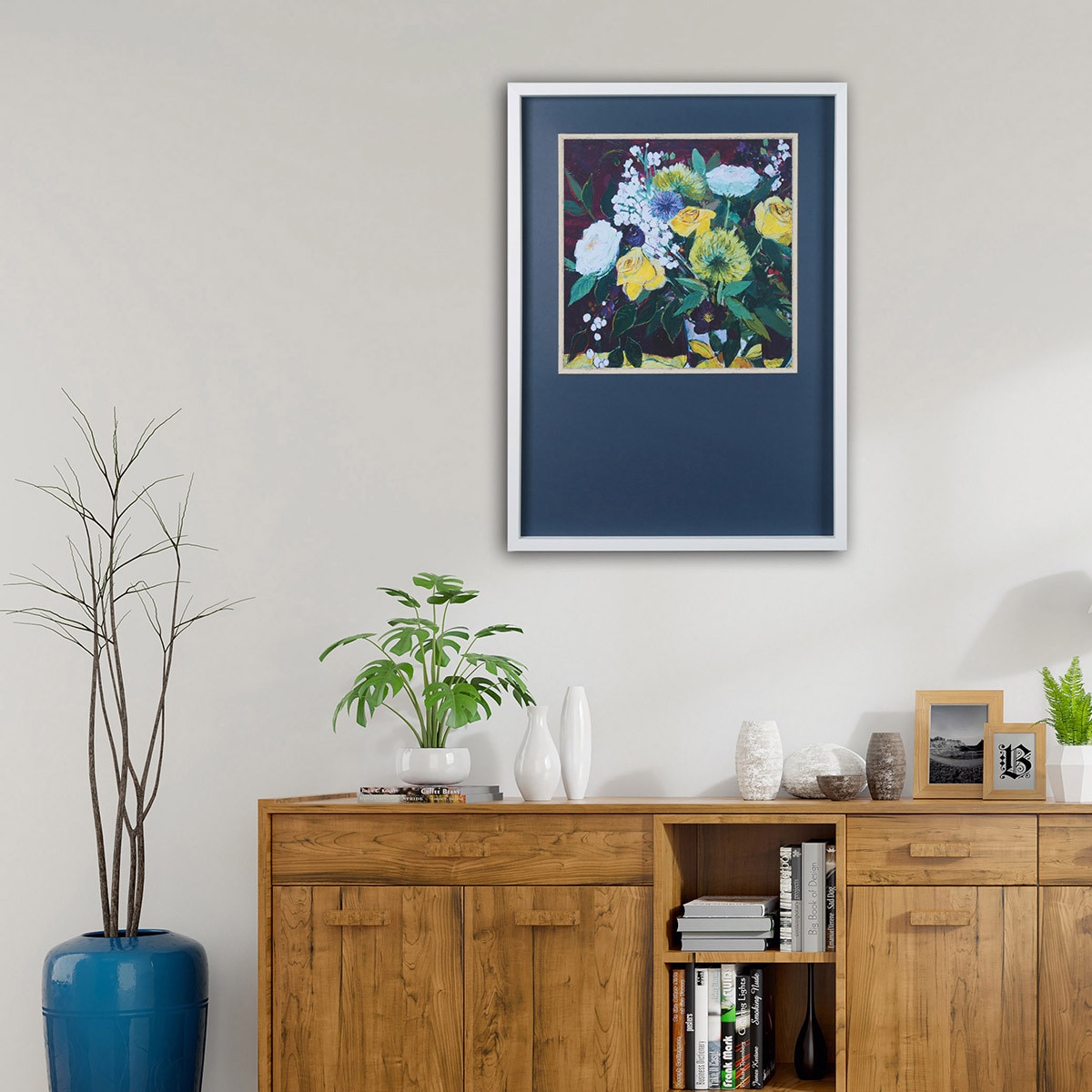 지클레 아트포스터 56x80cm - 풍요로운 꽃-번영 (앤 오람)