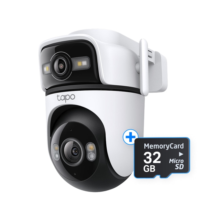 Tapo Wireless Security Cam C545D + MicroSD 32GB