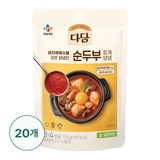 다담 찌개양념 130g x 20 - 순두부찌개양념 130g x 20