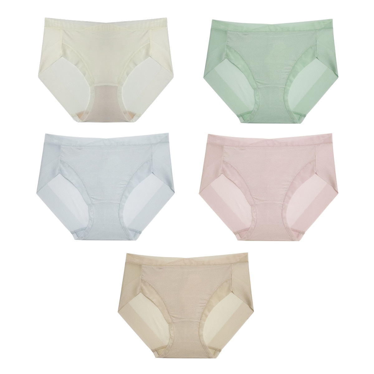 바디블루 여성 팬티 세트 5P - 인견 헴1, 105 바디블루 여성 팬티 세트 5P - 인견 헴1, 105