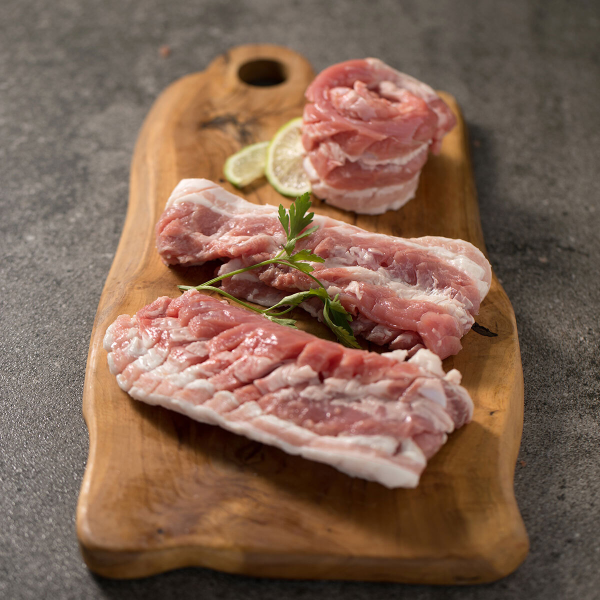 포크밸리 삼겹 1kg + 칼집삼겹 1kg + 목심 1kg (로스용)