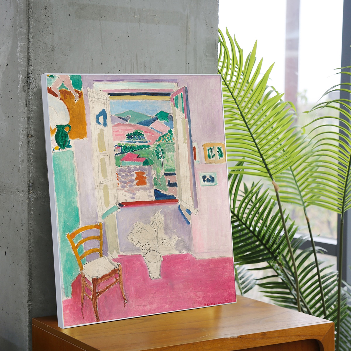 지클레 그림 액자 (80 x 60cm 또는 60 x 80cm) - 앙리 마티스, 열려있는 창문 지클레 그림 액자 (80 x 60cm 또는 60 x 80cm) - 앙리 마티스, 열려있는 창문