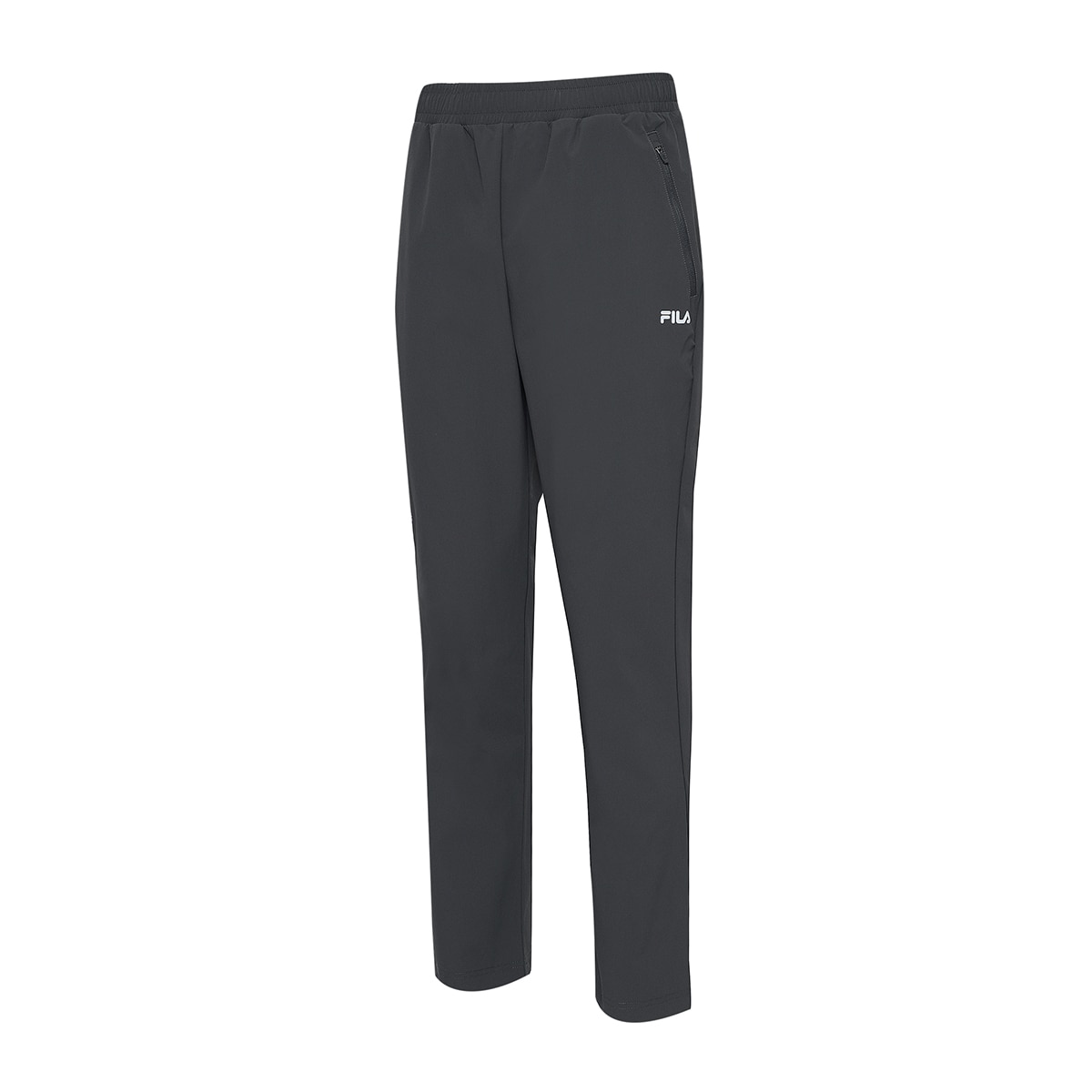 휠라 우븐 스트레치 바지 - 다크그레이, M