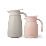 텀스 뉴 비비엔느 보온보냉 주전자 세트 2P - 모카그레이 & 피치 텀스 뉴 비비엔느 보온보냉 주전자 세트 2P - 모카그레이 & 피치