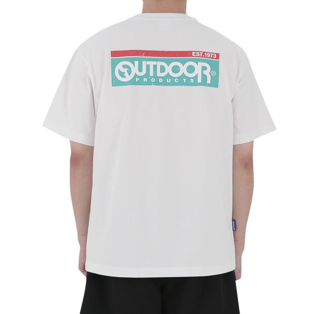 아웃도어프로덕츠 남성 반소매 티셔츠 - 오프화이트