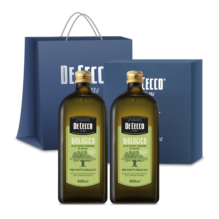 De Cecco Organic Extra Virgin Olive Oil Set 645978