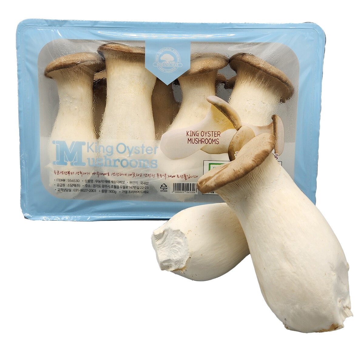 무농약새송이버섯900g x 2ct