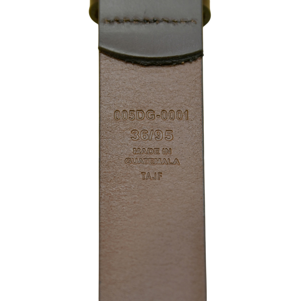 리바이스 남성 소가죽 벨트 - 브라운, 34