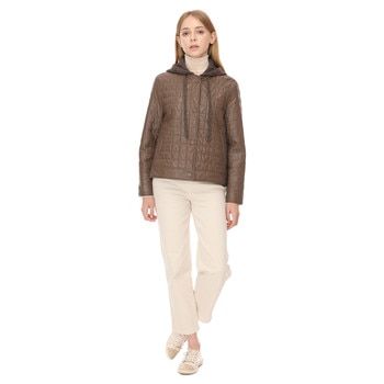 룸나인 여성 퀼팅 자켓