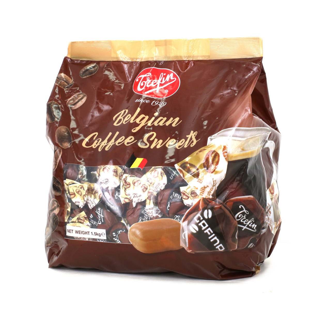 Trefin 벨기에 커피 캔디 1.5kg / 최소구매 2개