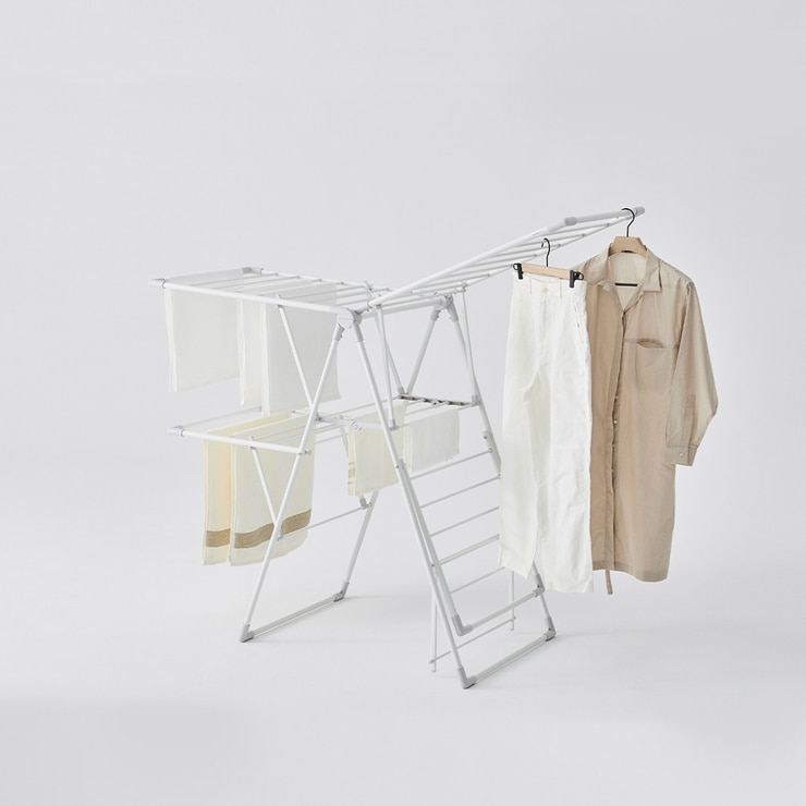 한샘 디럭스 양날개 빨래 건조대