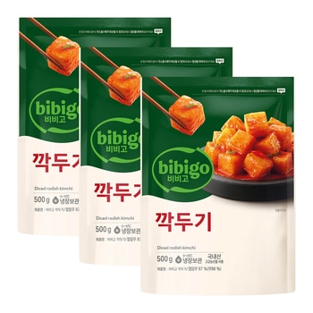 비비고 깍두기 500g X 3ea