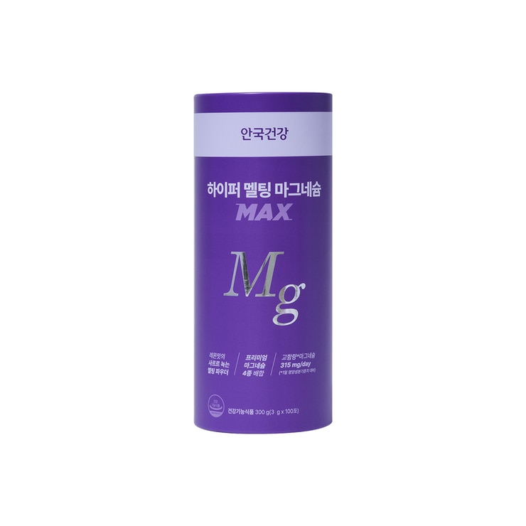안국건강 하이퍼멜팅 마그네슘 맥스 3g x 100포