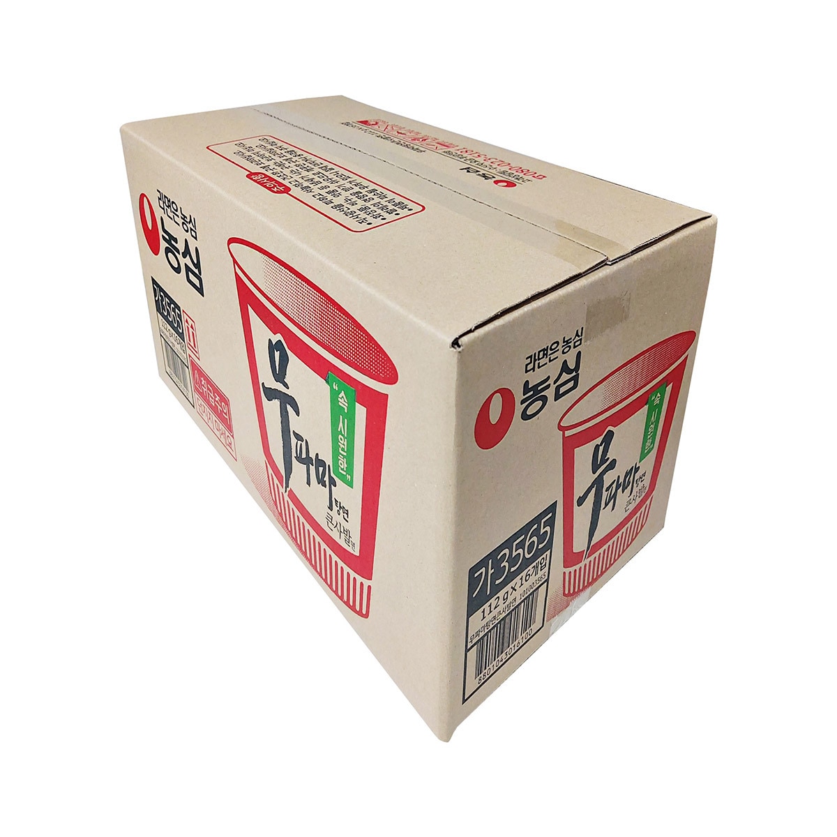 농심 무파마 큰사발 112g x 16