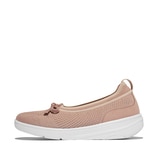 핏플랍 슈퍼큐 보우니트 발레 플랫 - 베이지버프로즈