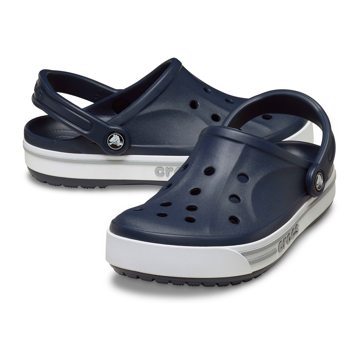 크록스 바야밴드 스포츠 클로그 - 네이비