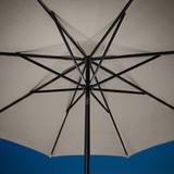 선빌라 라운드 우산, 지름 3.0m 베이지