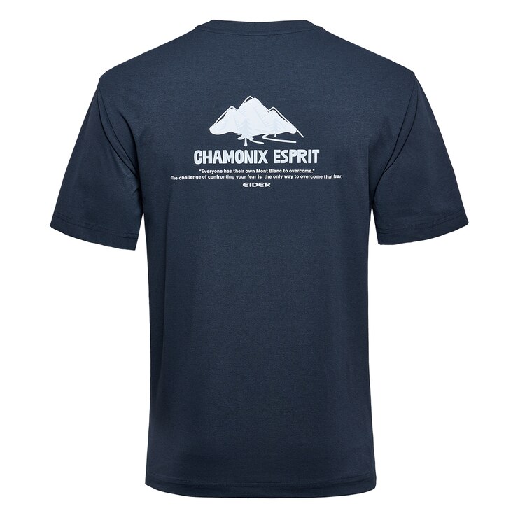 아이더 남성 스트레치 반팔 티셔츠 - 다크네이비, L(100)