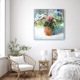 지클레 그림 액자 76x76cm - 창가에서 II