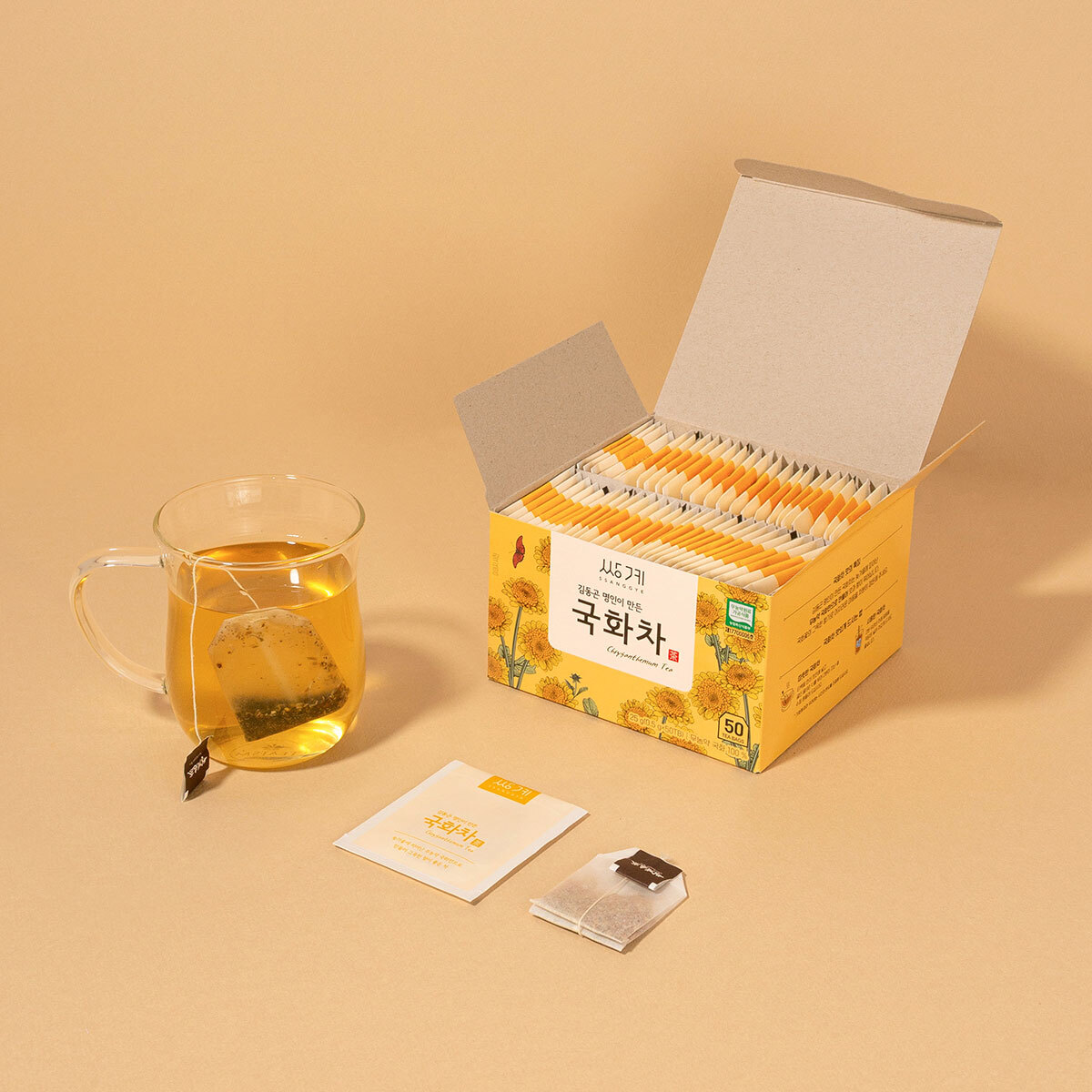 쌍계명차 김동곤 명인의 전통차 50ct x 3
