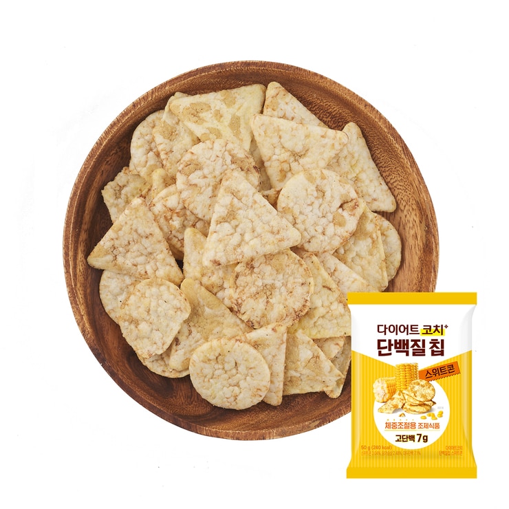 다이어트 코치 단백질 칩 600g / 50g x 12 - 스위트콘