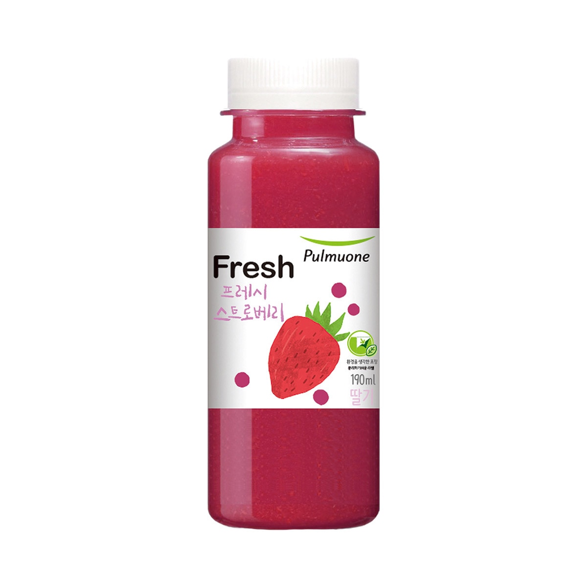 풀무원녹즙 프레시업 프레시 스트로베리 190ml x 10
