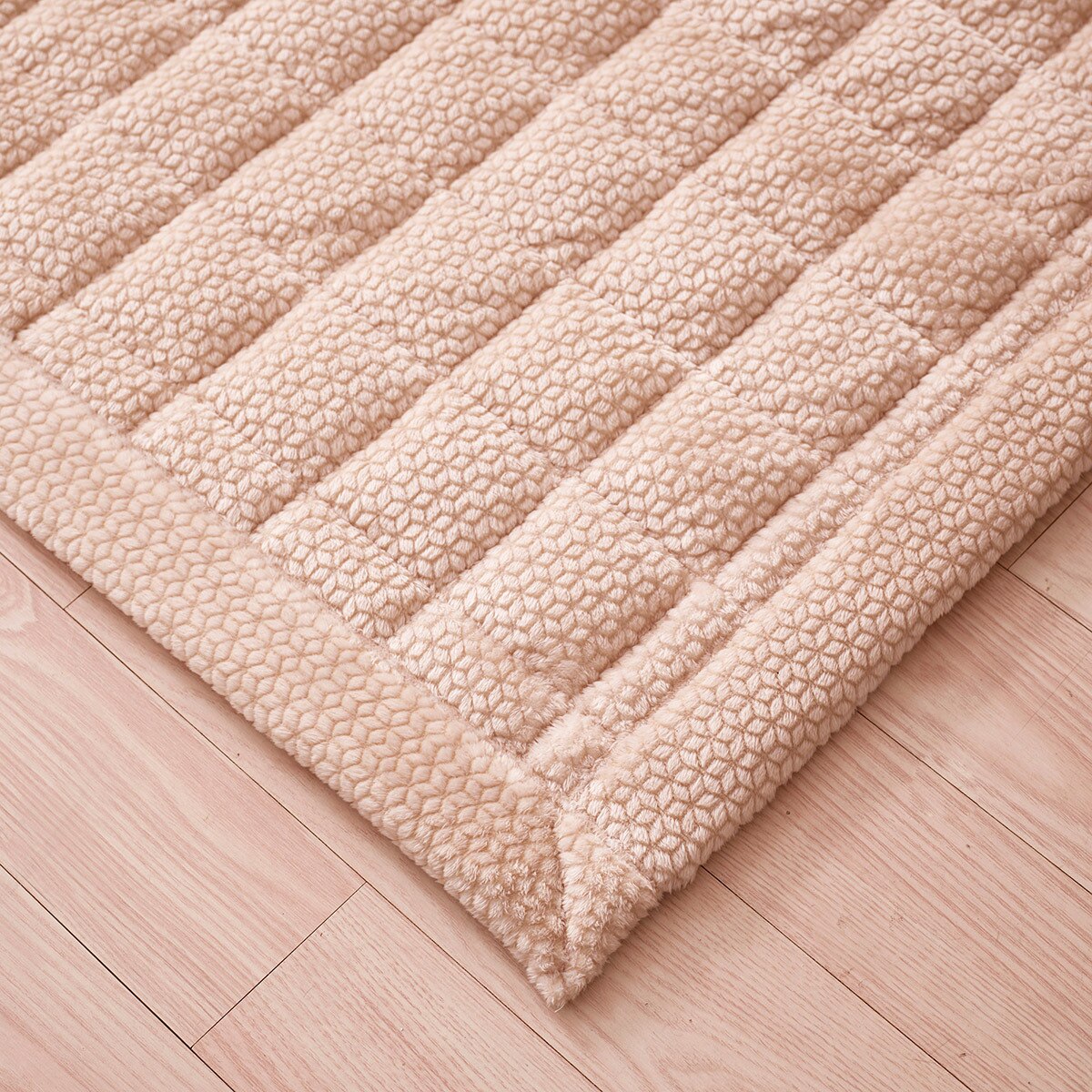 박홍근홈패션 극세사 카페트 150x210cm - 베이지