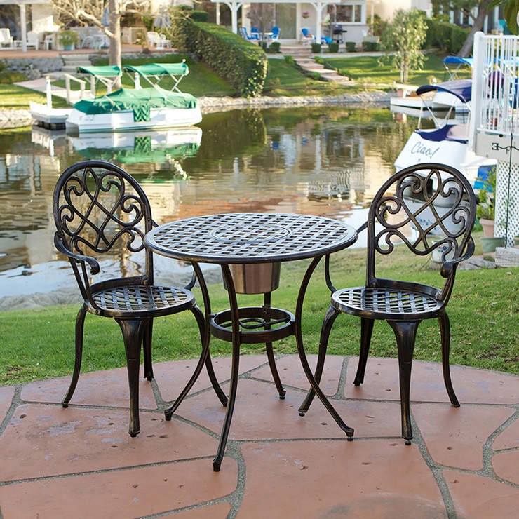 캠든 야외 비스트로 탁자 의자세트 3piece Costco 코리아