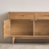 핀란디아 마로네 높은 거실장 (1800)