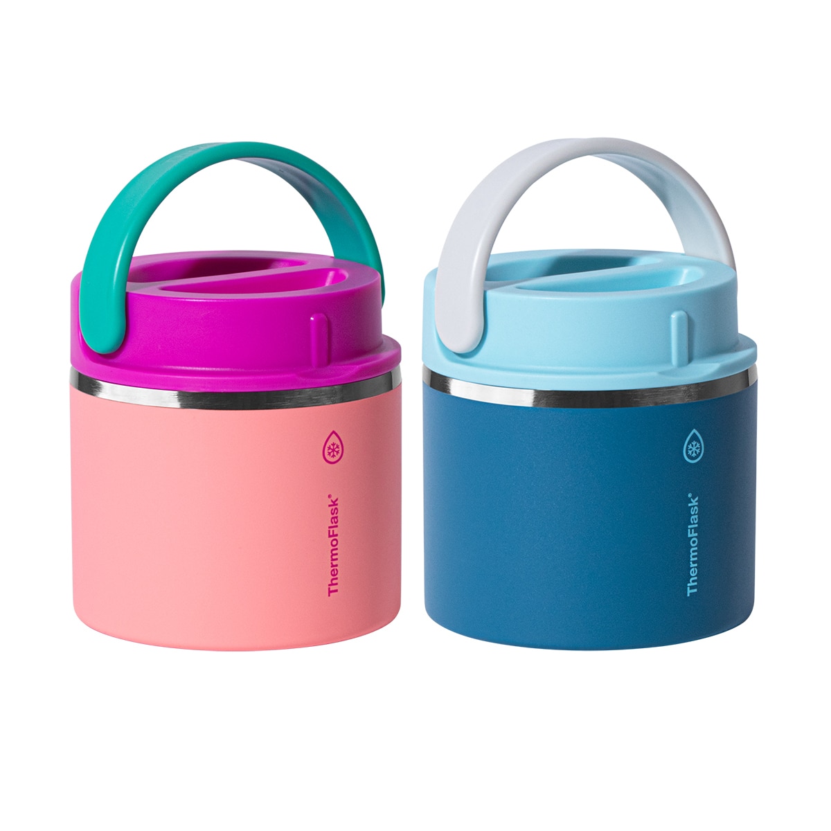 써모플라스크 보온보냉 죽통 세트 591ml 2PK - 선키스드&오션