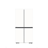 삼성 비스포크 4도어 AI 푸드쇼케이스 냉장고 902L, 에센셜화이트