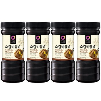 청정원 소갈비 양념 840g x 4 청정원 소갈비 양념 840g x 4