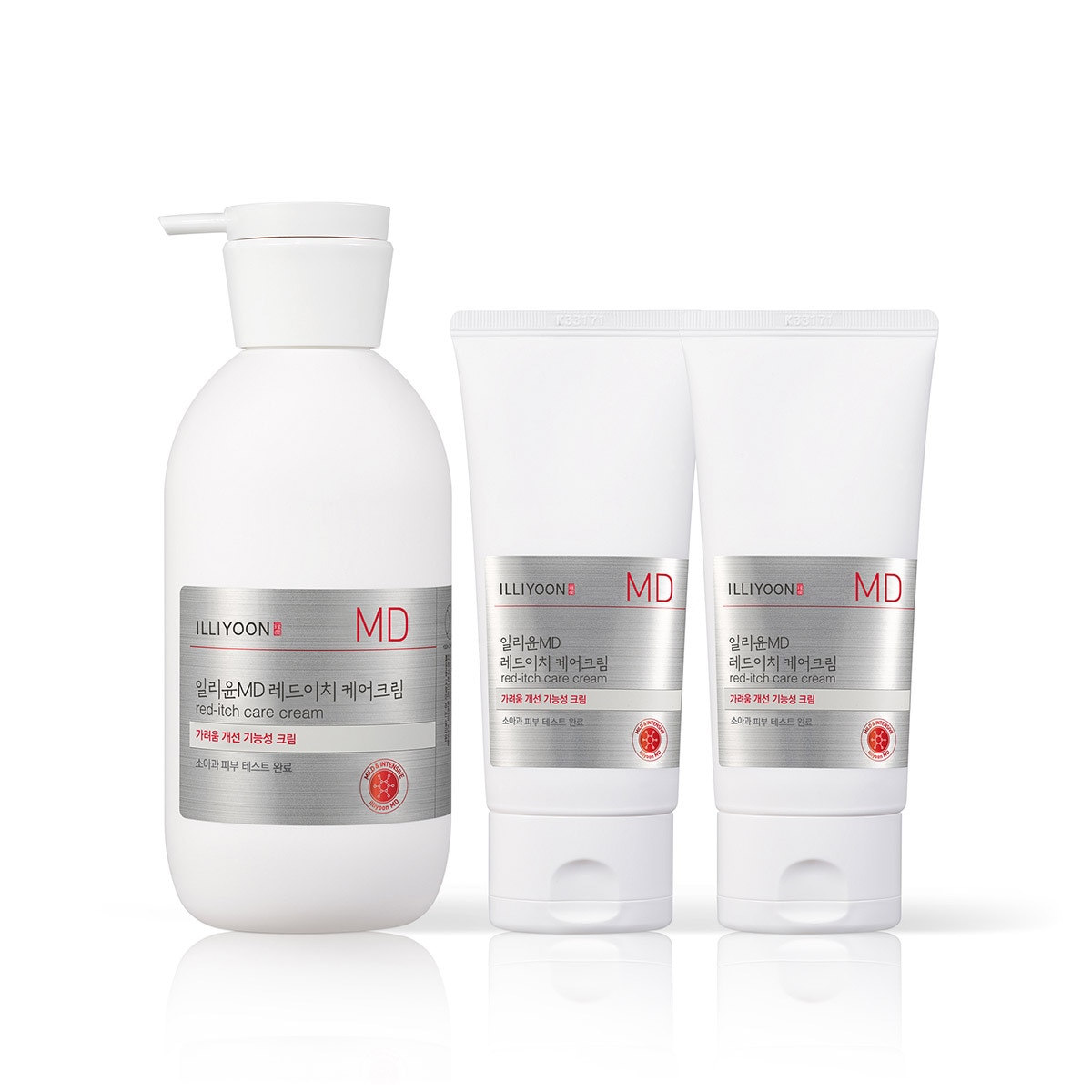 일리윤 레드이치 가려움케어 크림 330ml + 80ml x 2 | 코스트코 코리아