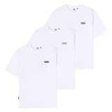 아웃도어프로덕트 베이직 크루넥 티셔츠 3매 - 화이트팩(26SWH), S