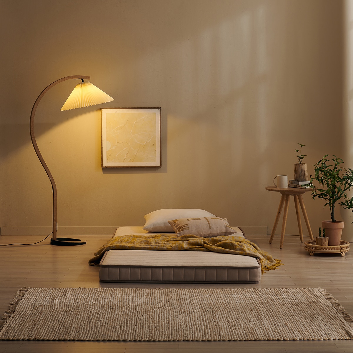 베드리움 독립스프링 3단 접이식 매트리스 - 싱글