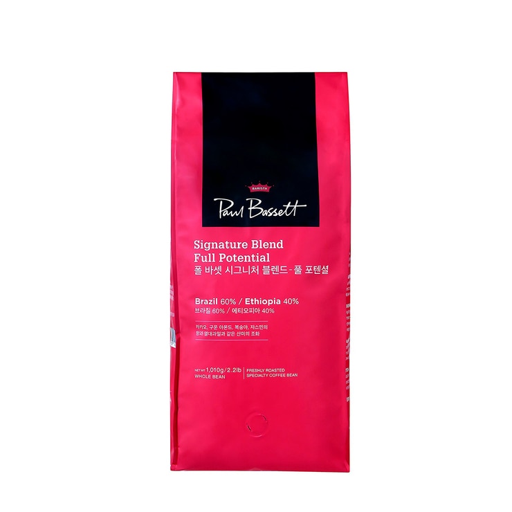 폴바셋 시그니처 블렌드 홀빈 커피 1.01kg x 320