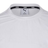 푸마 남성 반소매 러닝 티셔츠 - 화이트, XL