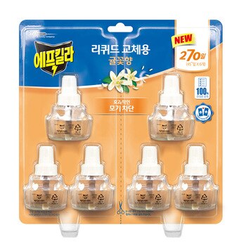 에프킬라 리퀴드 리필 45일 x 6개 에프킬라 리퀴드 리필 45일 x 6개