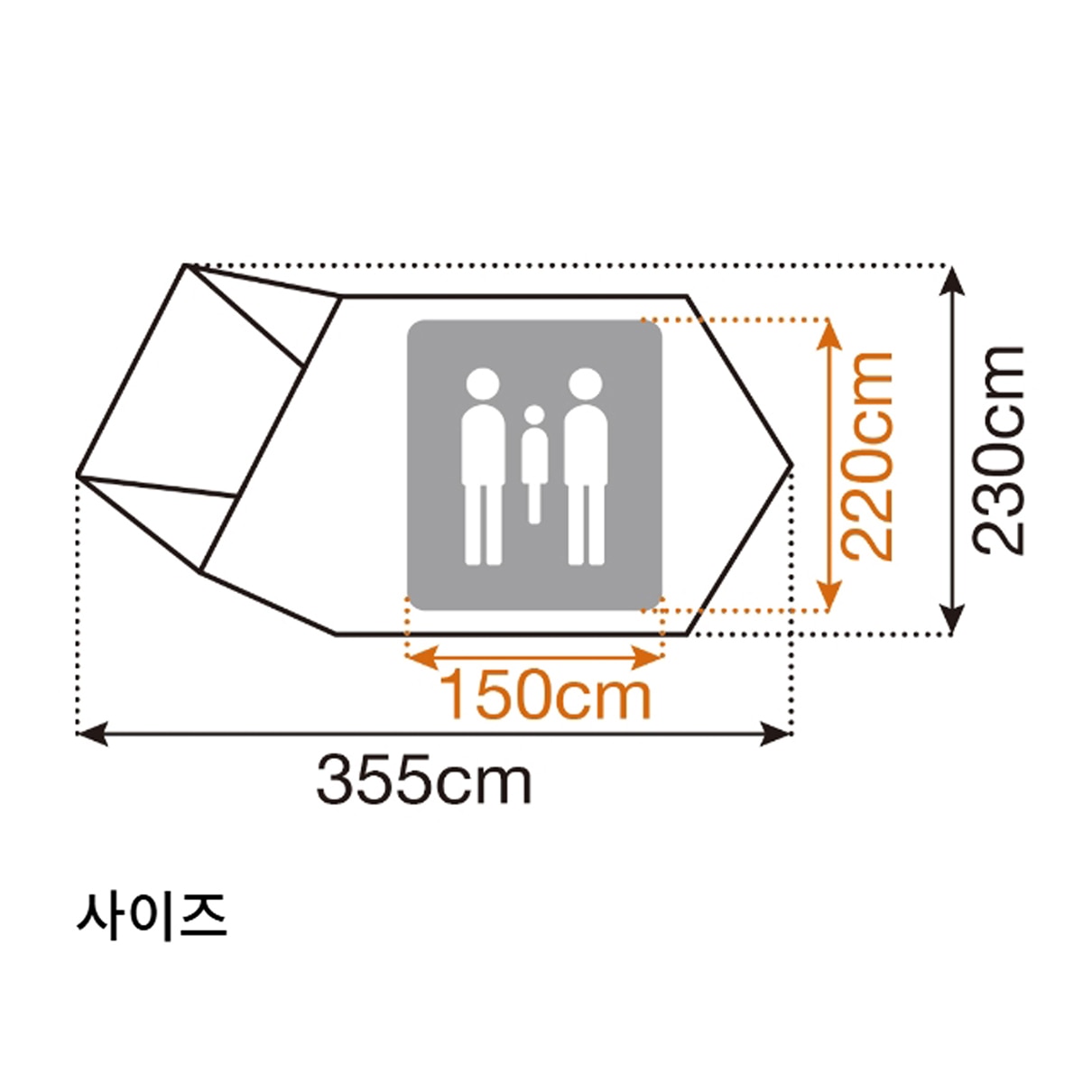 스노우 피크 어메니티 S 텐트 매트 세트