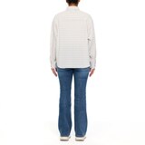 쥬시꾸뛰르 여성 체크 셔츠 - 화이트, S/M 쥬시꾸뛰르 여성 체크 셔츠 - 화이트, S/M