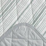 Sutton Place 냉감 담요 152 x 177cm - 그레이(스트라이프)