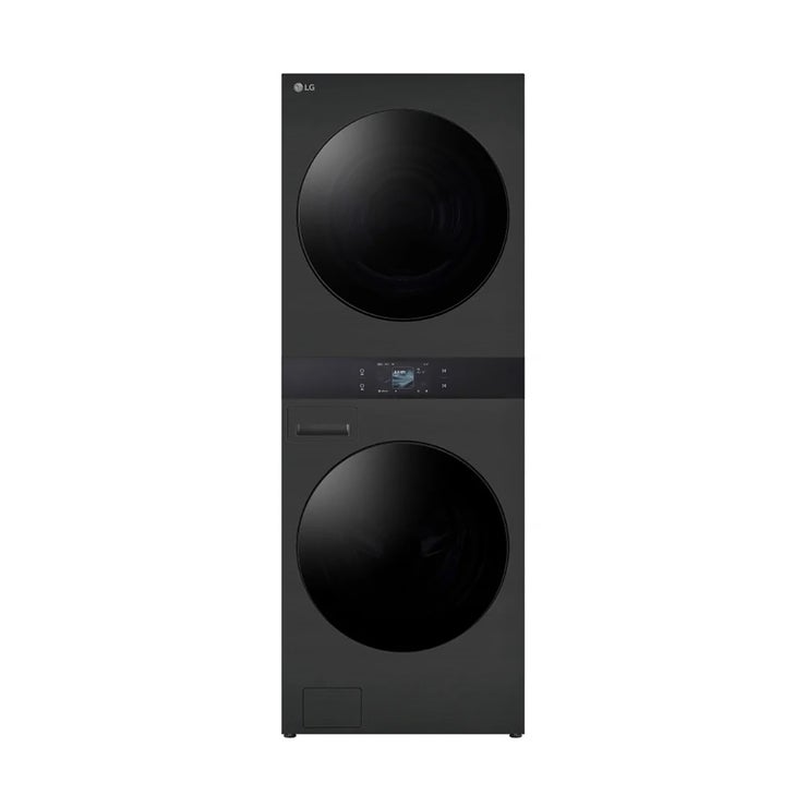 LG 오브제 워시타워 세탁 25kg& 건조25kg 블랙 스테인리스 LG 오브제 워시타워 세탁 25kg& 건조25kg 블랙 스테인리스