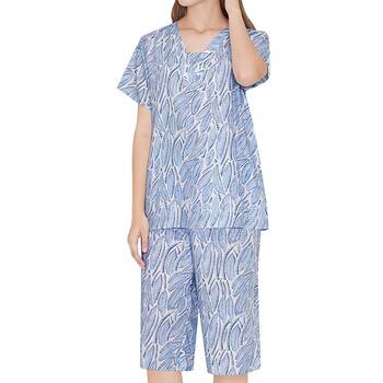 트라이엄프 여성 레이온 파자마 세트