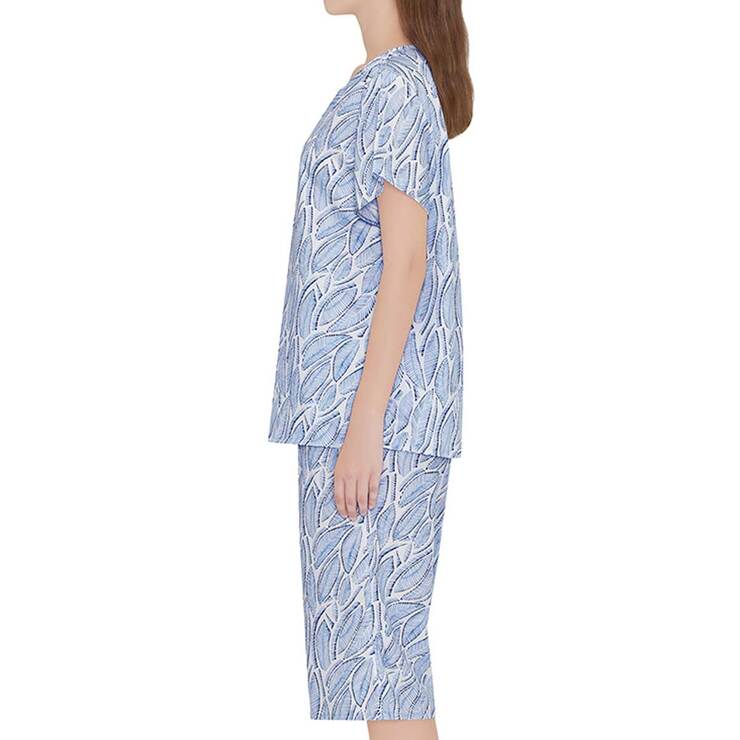 트라이엄프 여성 레이온 파자마 세트 - 블루, M(95)