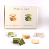 랑그드샤 선물세트 396g (우유 & 말차) 랑그드샤 선물세트 396g (우유 & 말차)