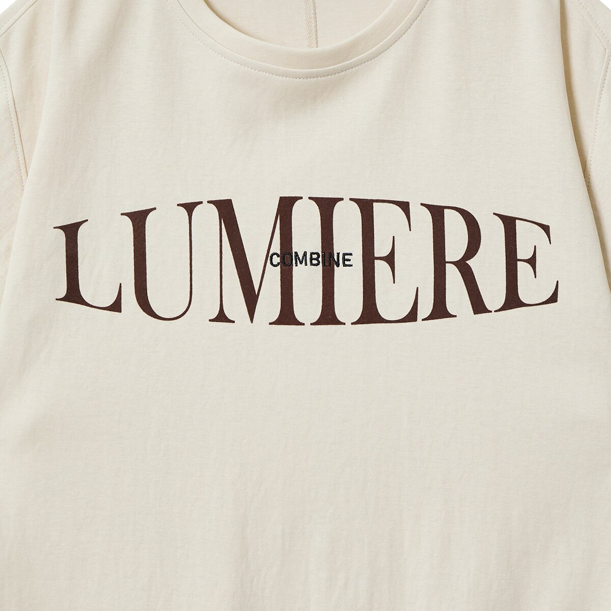 코데즈 컴바인 여성 루즈핏 티셔츠 - 크림, M