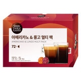 네스카페 돌체구스토 캡슐커피 72 개 - 아메리카노 / 룽고